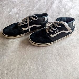 Black Midtop Vans